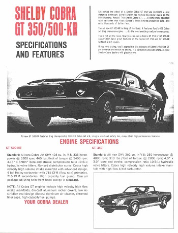 Collector Studio - Fine Automotive Memorabilia - 1968 Shelby GT350 ...