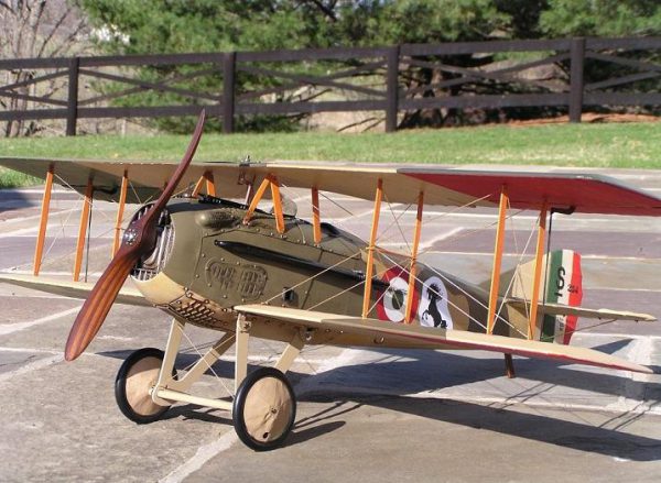 a1/10 1917 SPAD XIII biplane ex-Francesco Baracca