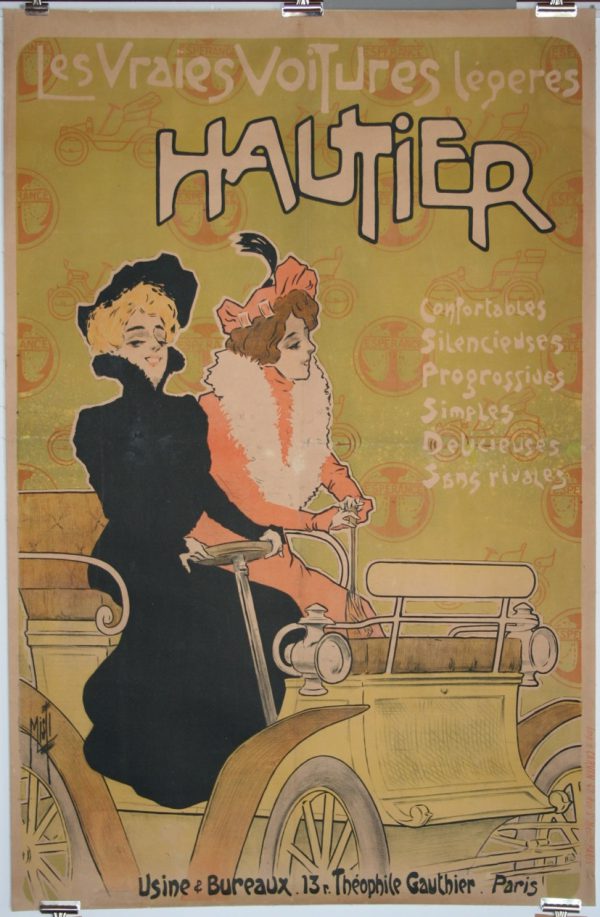 1900 Hautier Automobiles poster