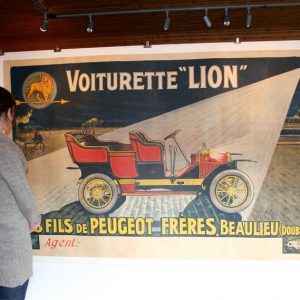 1906 Peugeot "Lion" poster