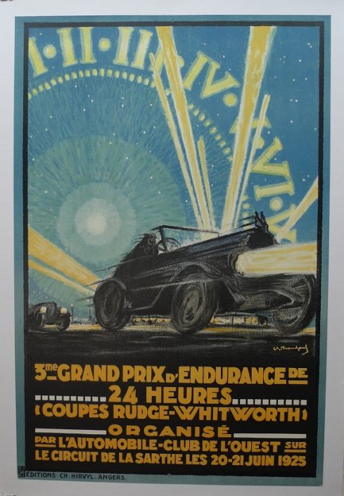 Collector Studio - Fine Automotive Memorabilia - 1923-1924-1925 Le Mans ...