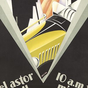 1929 General Motors vintage poster