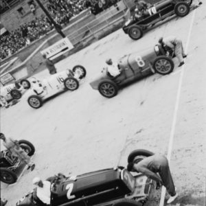 1932 German GP at the Nurburgring poster