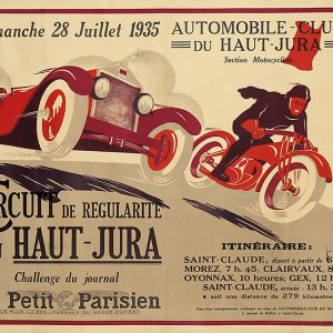 1935 Circuit du Haut-Jura poster