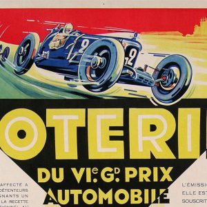 1935 Tunisian GP poster