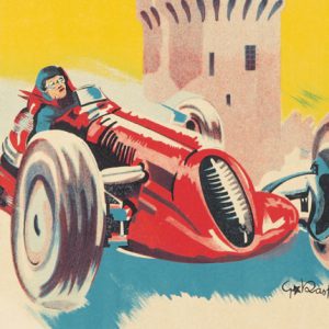 1949 Perpignan GP poster