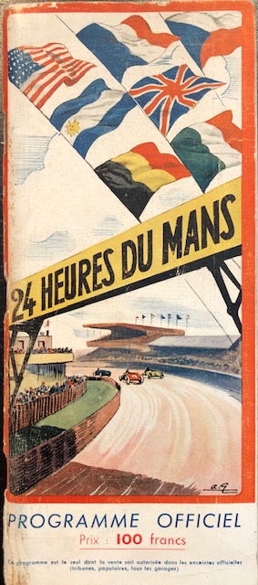 1950 Le Mans program