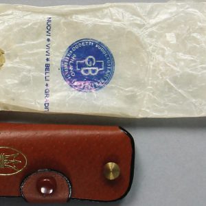 1950s Maserati key fob pouch