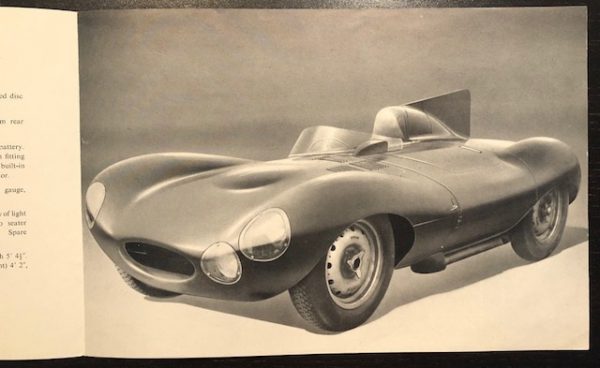 Bâche pour Jaguar D-type (1954-1957)