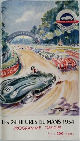 1954 Le Mans Program