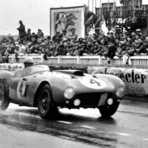 1954 Le Mans 24 hours original event poster