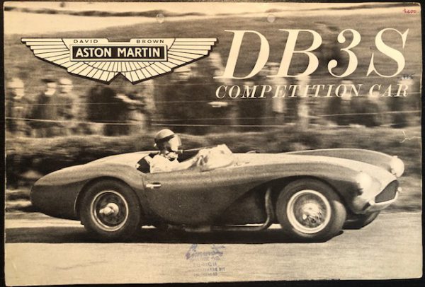 1954-5 Aston Martin DB3S sales brochures