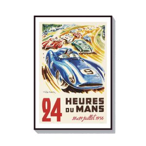 1956 Le Mans 24 hours poster