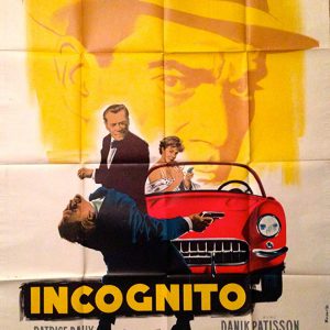 1958 'Incognito' movie poster