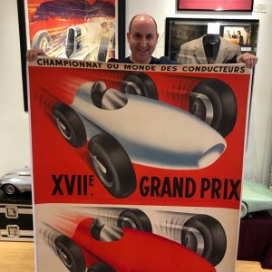 1959 Monaco GP original poster
