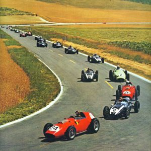 1959 French GP at Reims official event poster