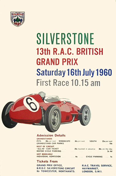 1960-Silverstone-GP-poster