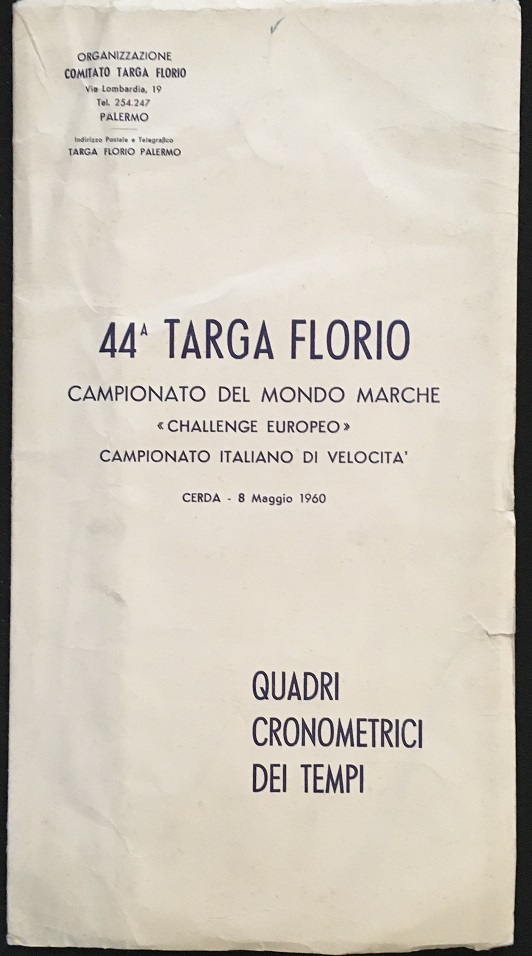 1960TargaFlorioChrono