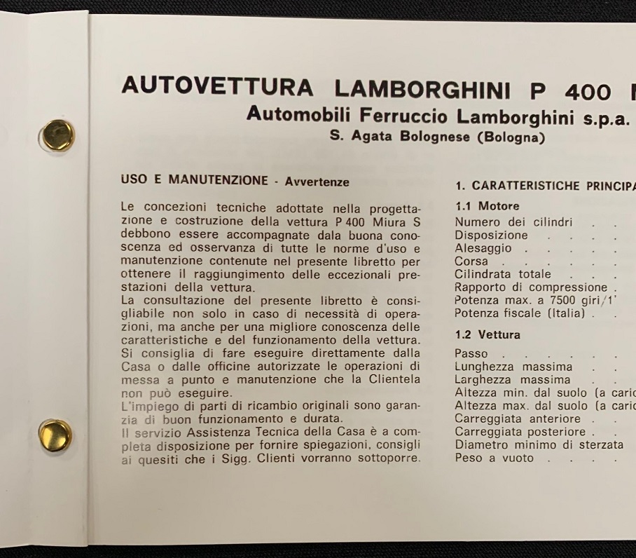 Collector Studio - Fine Automotive Memorabilia - 1968 -1971 Lamborghini ...