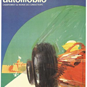 1964 Monaco GP original poster