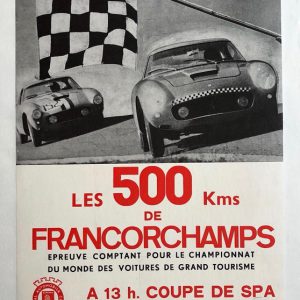 1964 Spa Francorchamps poster