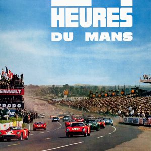 1965 Le Mans 24 hours poster