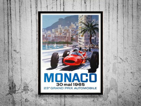 1965monacoposterframed 1965monacoposterframed