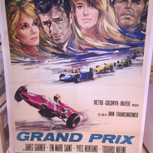 1966 'Grand Prix' Italian movie poster - huge format Italian
