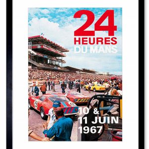 1967 Le Mans 24 hours poster