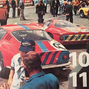 1967 Le Mans 24 hours poster