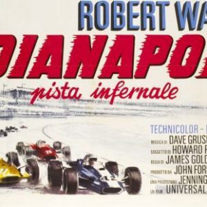 1969 'Winning' movie poster - huge Italian