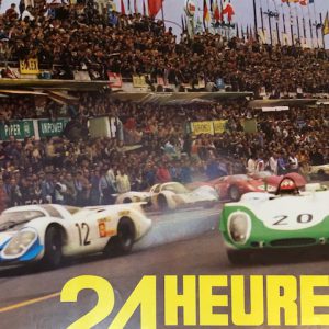 1970 Le Mans 24 hours poster