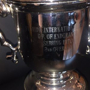 1970 Sebring 12 hr trophy awarded to Steve McQueen