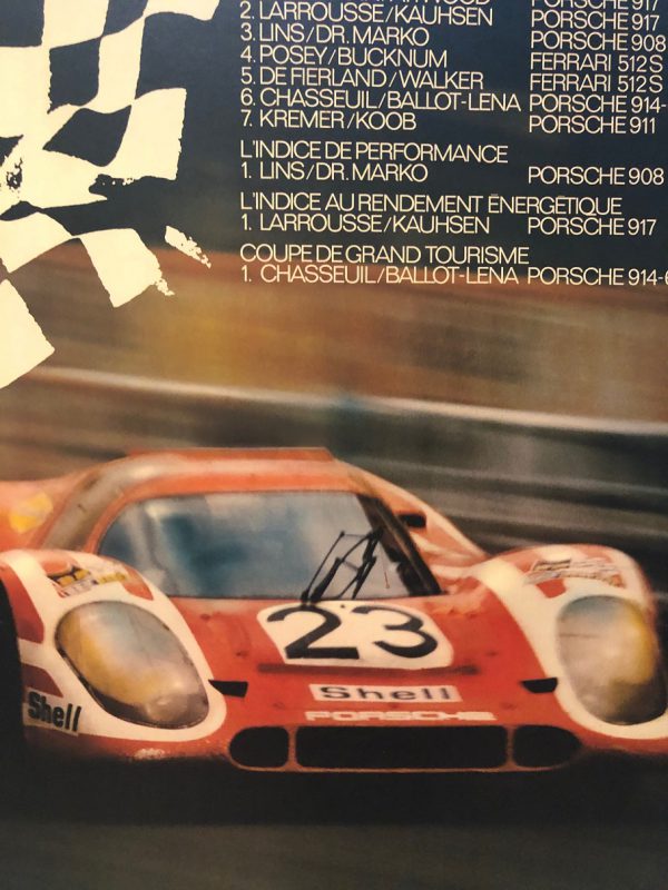 1970 Le Mans 917K Poster