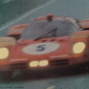 1971 Le Mans 24 hours poster