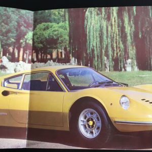 1972 Ferrari Dino 246 GT sales brochure