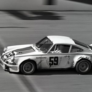 1973 Porsche Daytona factory victory poster