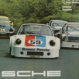 1975 Porsche IMSA Camel GT Challenge Cup factory poster
