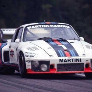 1976 Porsche Factory Dijon victory poster