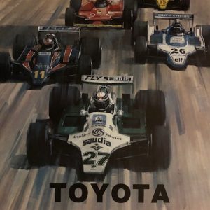 1980 USGP at Watkins Glen poster