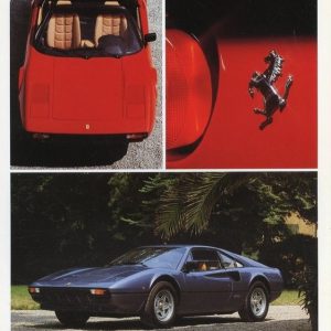 1981 Ferrari 308 GTBi/GTSi brochure