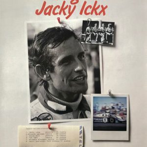 1982 Porsche Factory Jacky Ickx poster