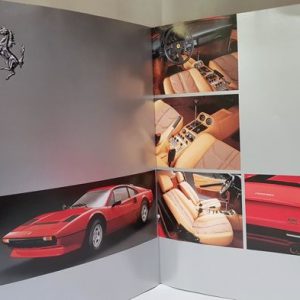 1983 Ferrari 208 Turbo brochure in Italian
