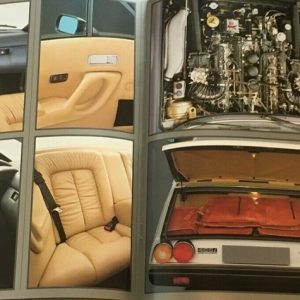 1983 Ferrari 400i sales brochure
