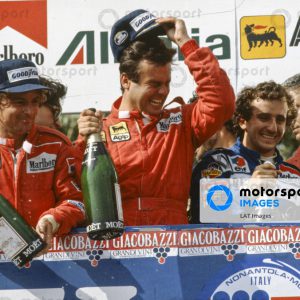 1983 San Marino GP at Imola trophy - Rene Arnoux