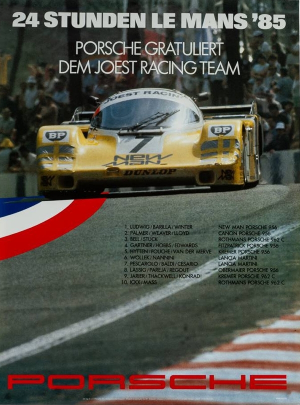 1985-Porsche-Le-Mans-poster