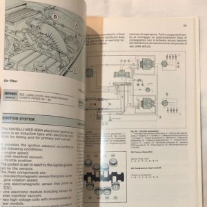 1986 Ferrari 328 GTB owner's manual