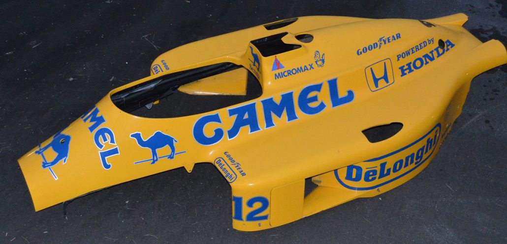 Lotus 99t Rear Collector Studio - Fine Automotive Memorabilia - 1987 Lotus 99T body ...
