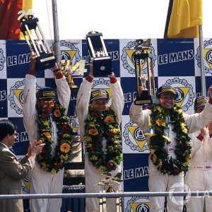 1994 Porsche Factory Le Mans poster
