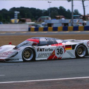 1994 Porsche Factory Le Mans poster